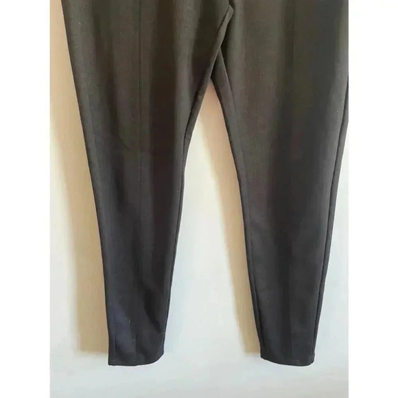 Women's Liverpool Los Angeles Black Straight Leg Snakeskin Legging Pants Size 10 - Picture 4 of 11